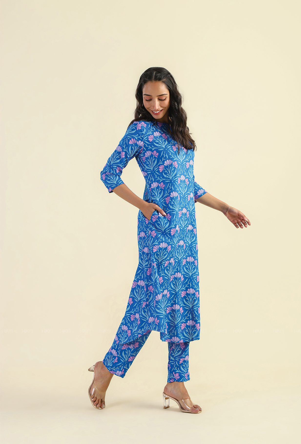 Blue Petal Archive Viscose Printed Co-Ords