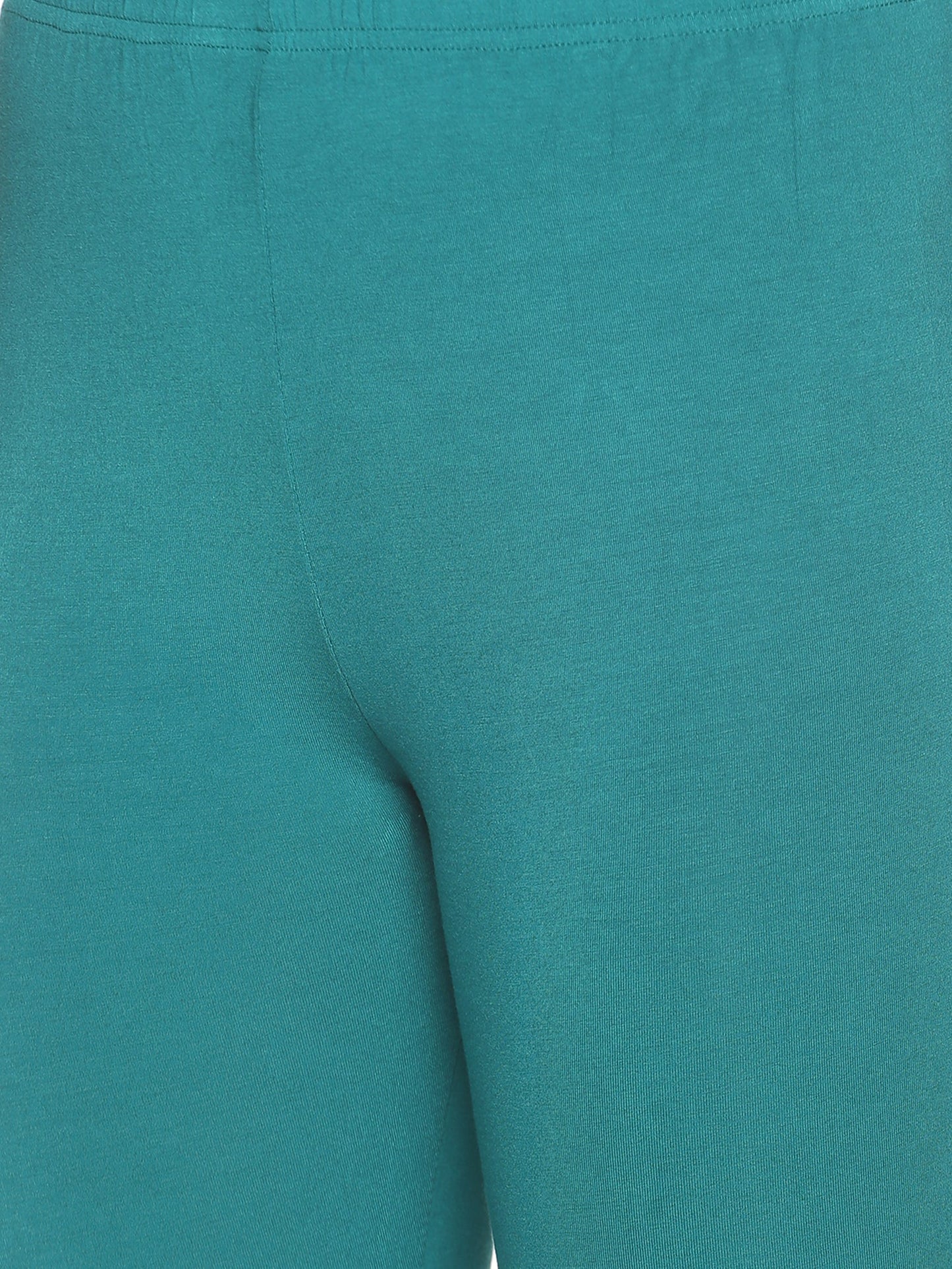 Peacock green churidar