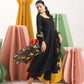 Chamak Black Suit Set with Brasso Dupatta