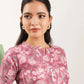 Gulabi Pastel Pink Floral Printed Co-Ord Set