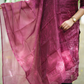 Wine Live in Divine printed 2 Piece Chanderi Blend Kurta with Dupatta