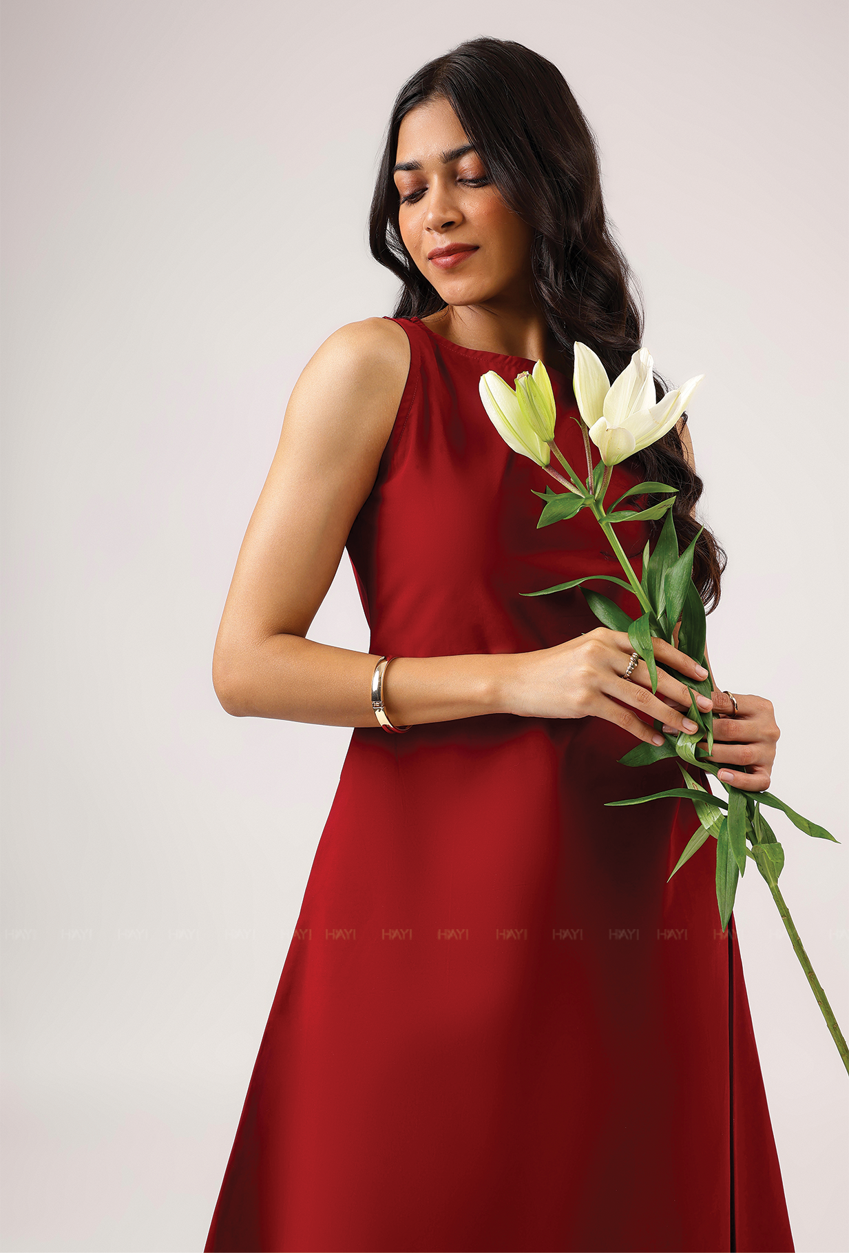 Lovelit High Love Sleeveless Boat Neck Co Ords