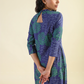 Indigo Muted Theory Viscose Printed Co-ords