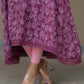 Plum Dalia Viscose Printed A-line Dress