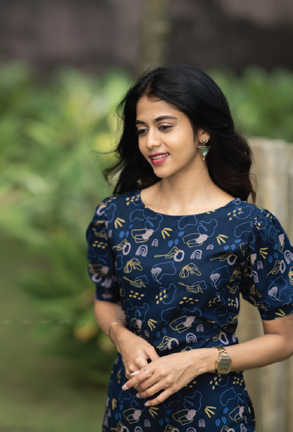 Haven Space Viscose Printed Kurta